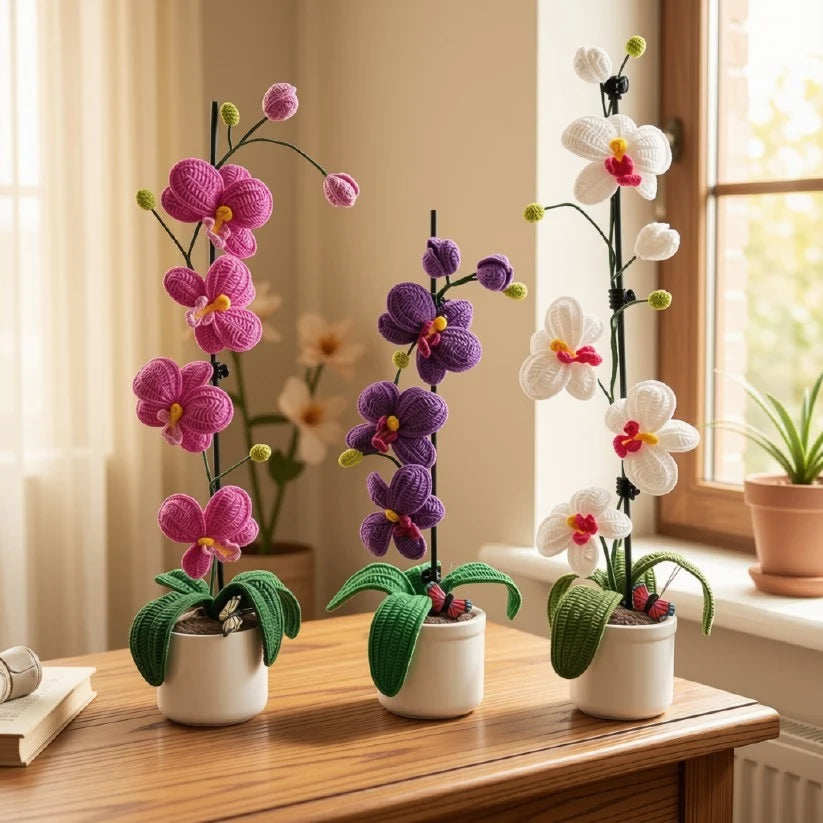Crochetez votre propre orchidée unique