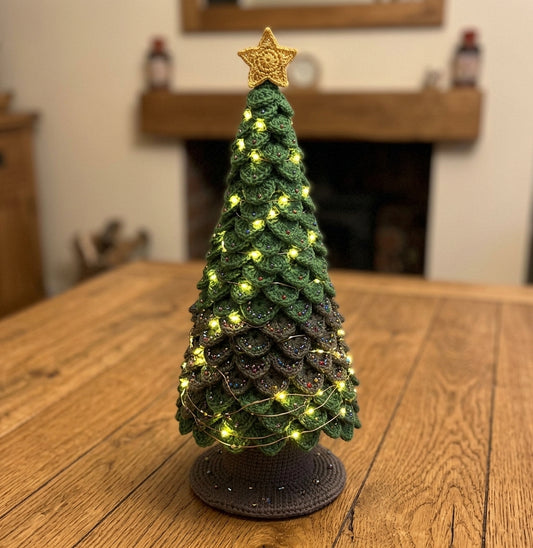 Crochetez votre propre sapin de Noël féerique