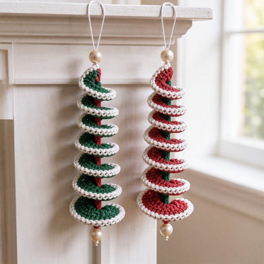 Crochetez votre propre spinner de Noël coloré